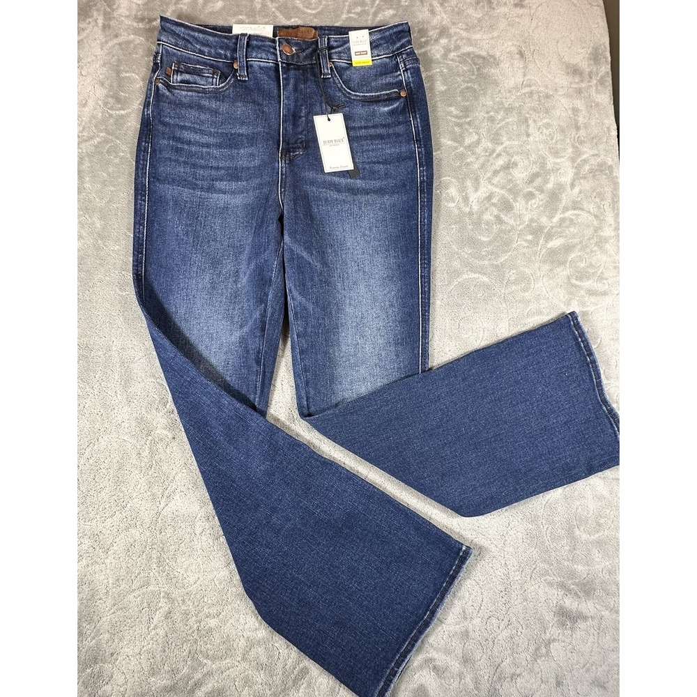 Judy Blue Bootcut Jeans Womens 9/ 29 High Rise Tummy Control Denim Stretch New